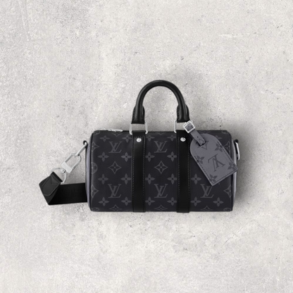 SAC KEEPALL BANDOULIÈRE LOUIS VUITTON NOIR
