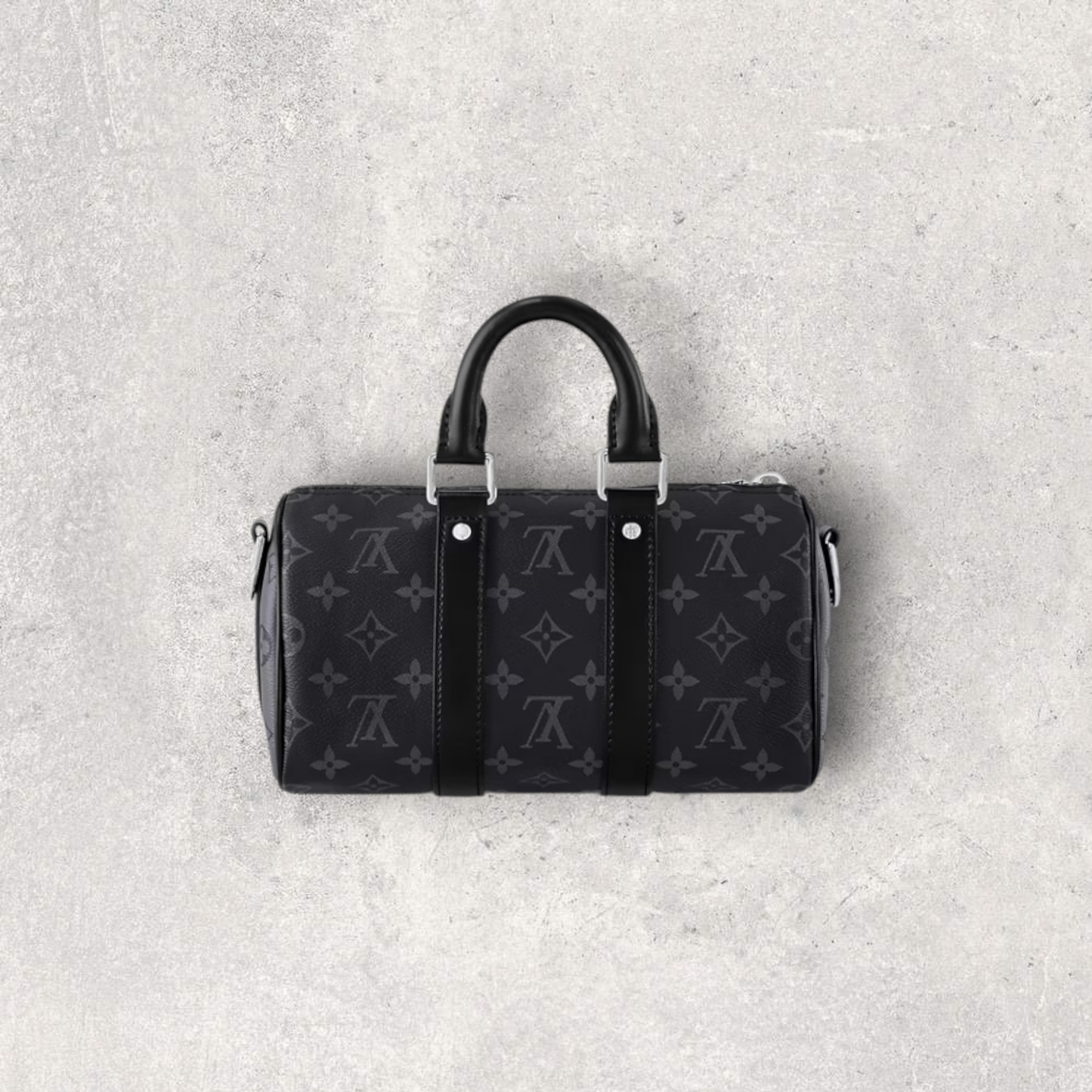 SAC KEEPALL BANDOULIÈRE LOUIS VUITTON NOIR