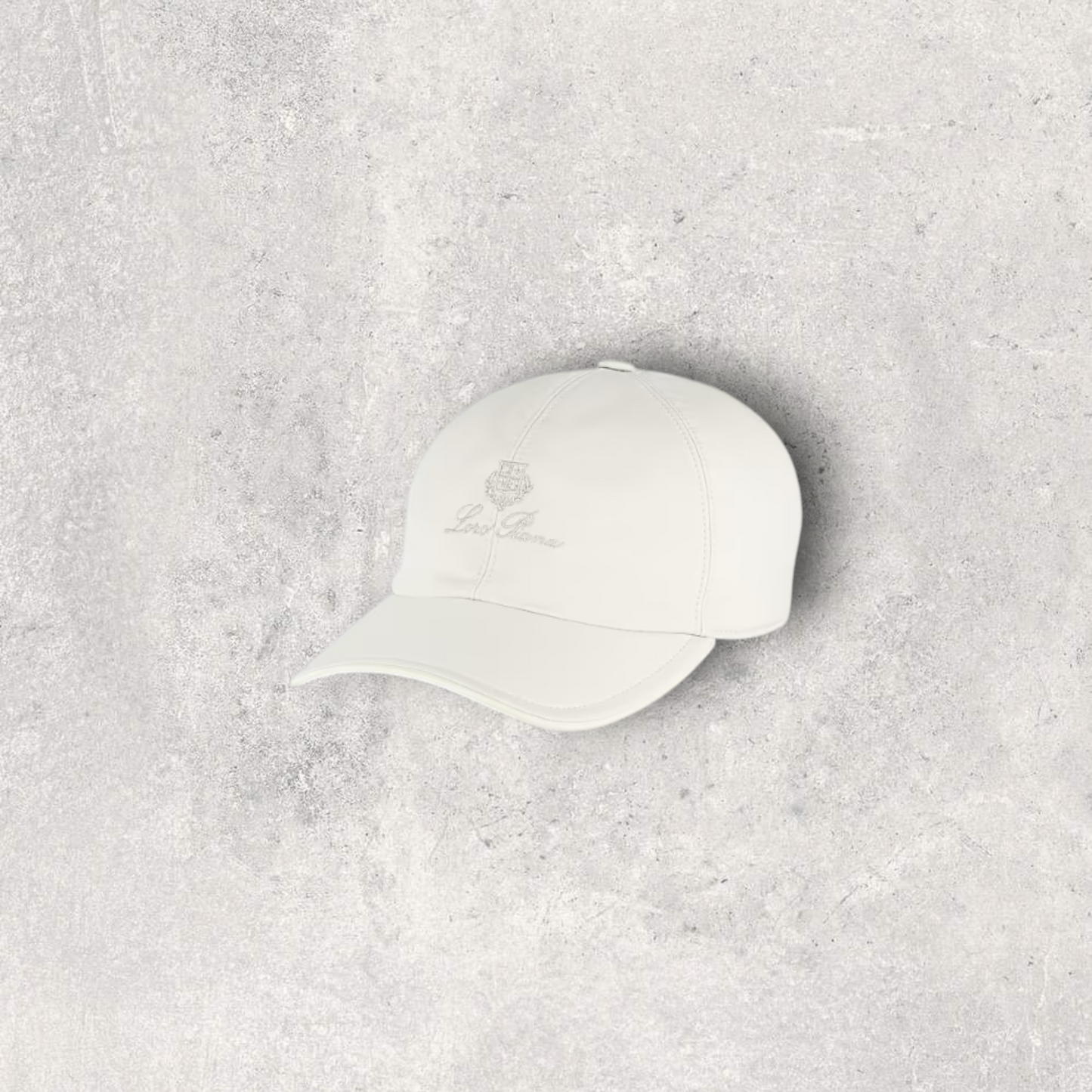 CASQUETTE LORO PIANA BLANC