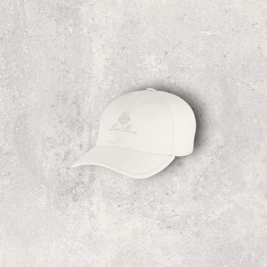 CASQUETTE LORO PIANA BLANC