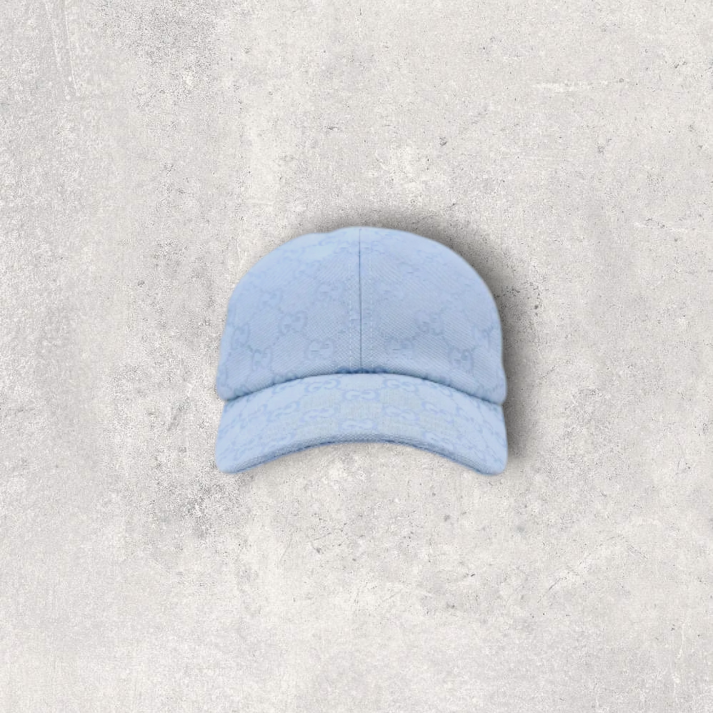CASQUETTE EN TOILE BLEU GUCCI