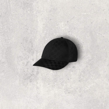 CASQUETTE GUCCI INDÉCHIRABLE NOIR