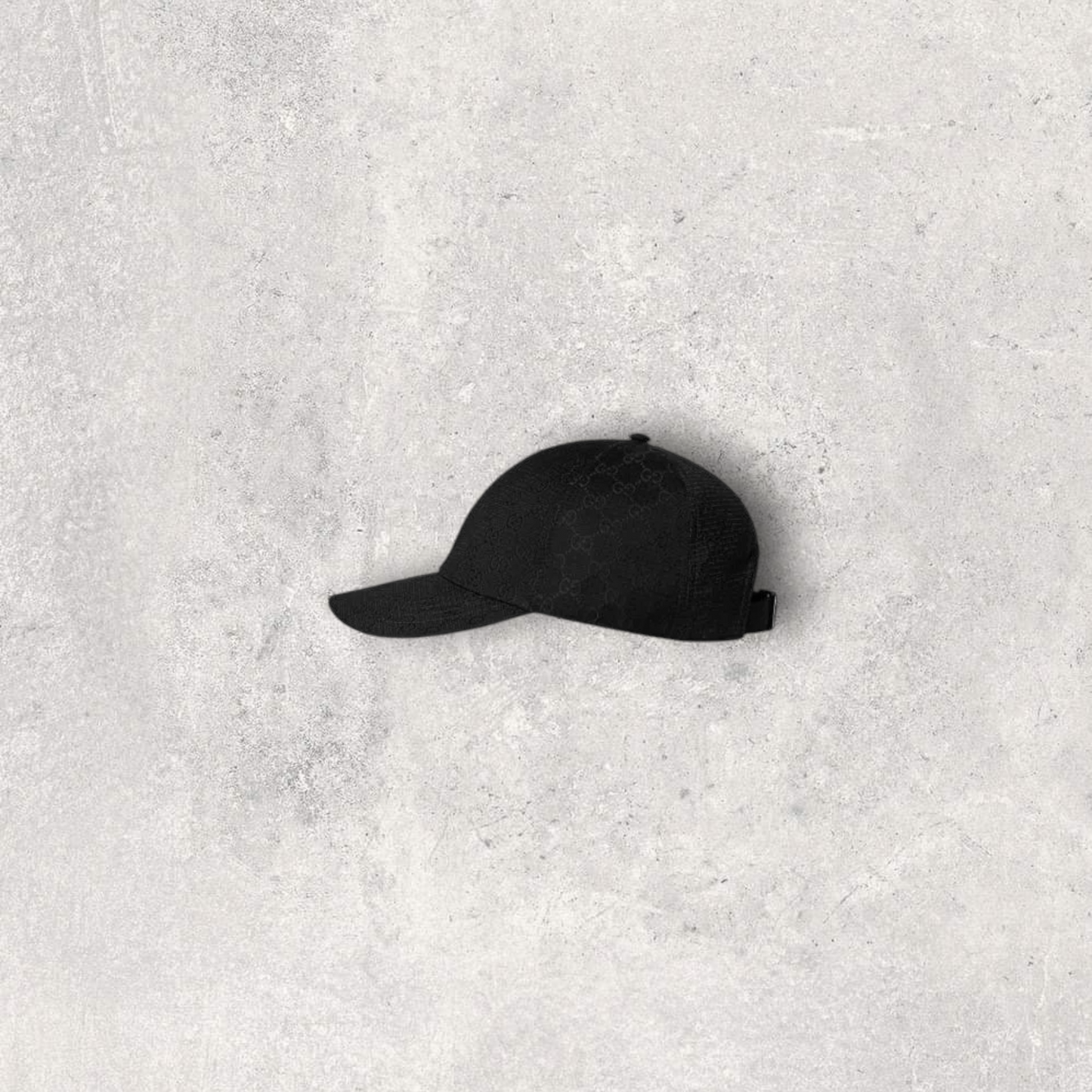 CASQUETTE GUCCI INDÉCHIRABLE NOIR